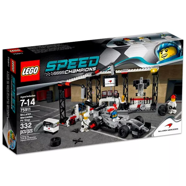 LEGO SPEED CHAMPIONS: McLaren Mercedes boksz 75911