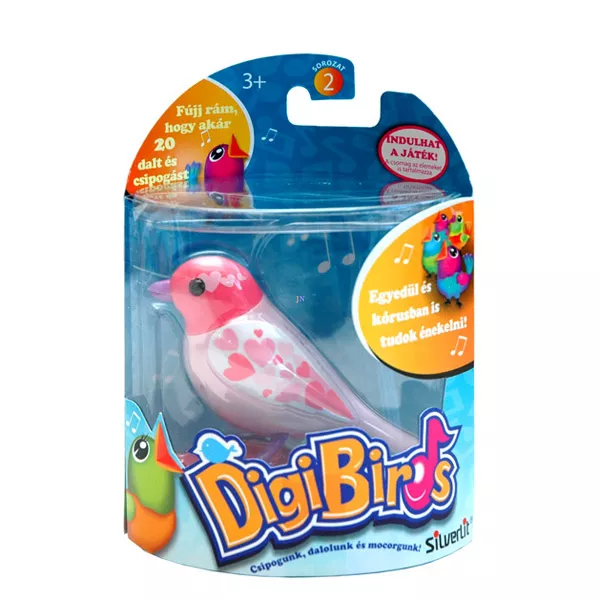 Digibirds 2: Madár - rózsaszín, Love