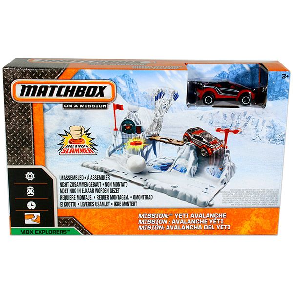 Matchbox alap akció játékszett Yeti Avalanche