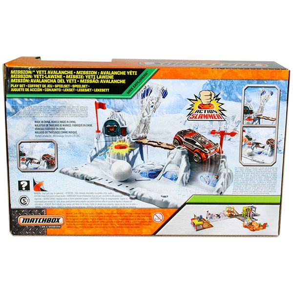 Matchbox alap akció játékszett Yeti Avalanche
