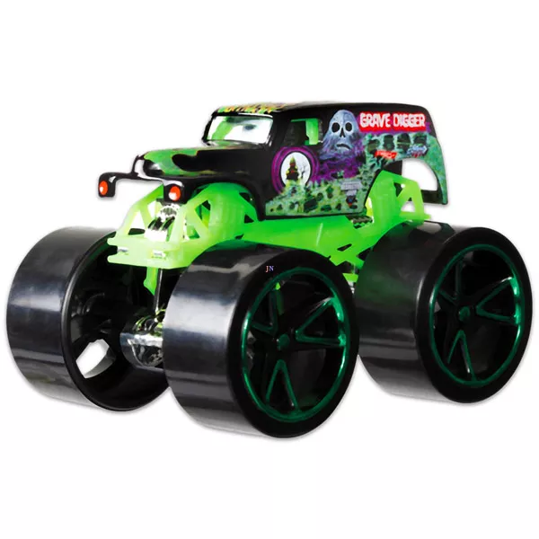 Hot Wheels Off-Road: Monster Jam terepjárók - Grave Digger, fekete