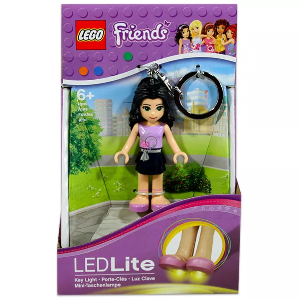 LEGO FRIENDS: világító kulcstartó - Emma