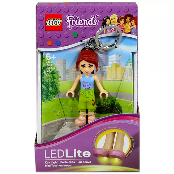 LEGO FRIENDS: világító kulcstartó - Mia