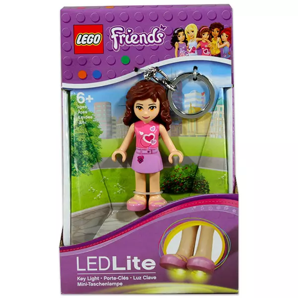 LEGO FRIENDS: Păpuşa Olivia - breloc cu lumină