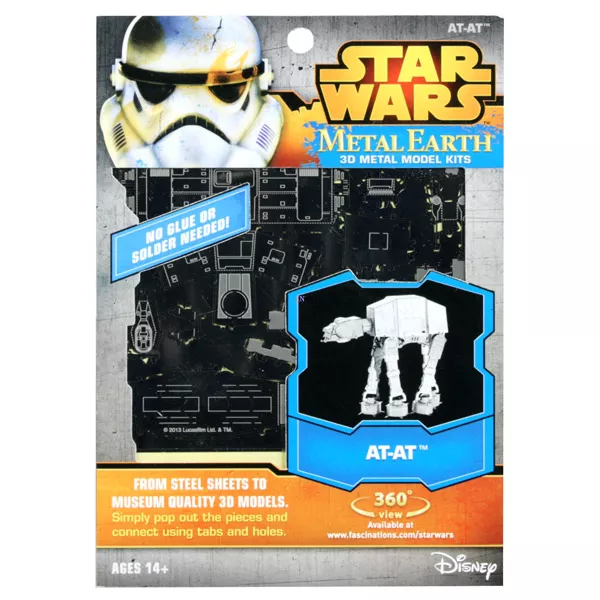 Metal Earth Star Wars: 3D fém modell - AT-AT lépegető