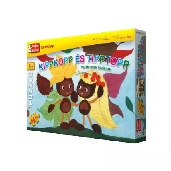 Kippkopp și Tipptopp - puzzle cu 64 de piese