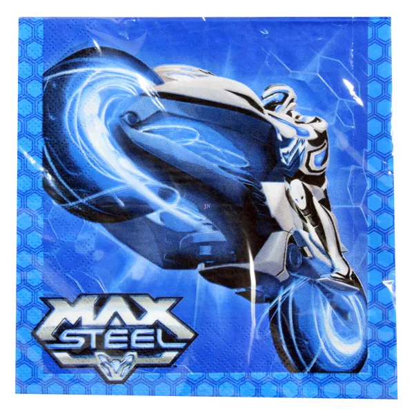 Max Steel: szalvéta - 20 darabos
