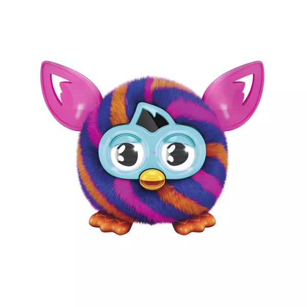 Furby Furblings mini interaktív plüssfigura - narancssárga-rózsaszín-lila