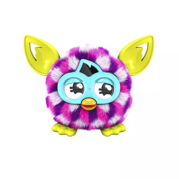 Furby Furblings mini interaktív plüssfigura - rózsaszín-lila-fehér