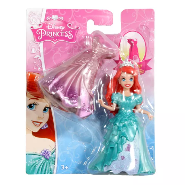 Disney hercegnők: Magiclip mini Ariel hercegnő plusz ruhával