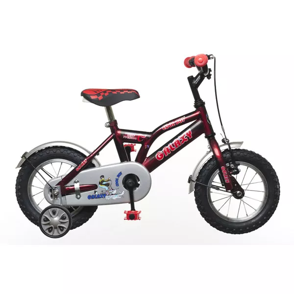 Cool Boy gyermek kerékpár - 16-os méret, piros-fekete