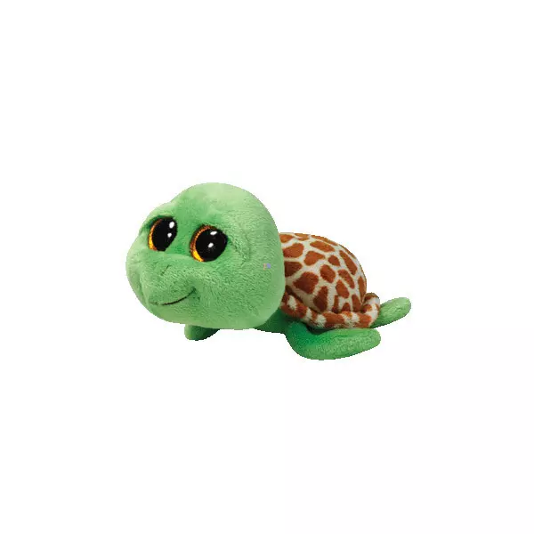 Zippy teknős plüssfigura - 15 cm, zöld