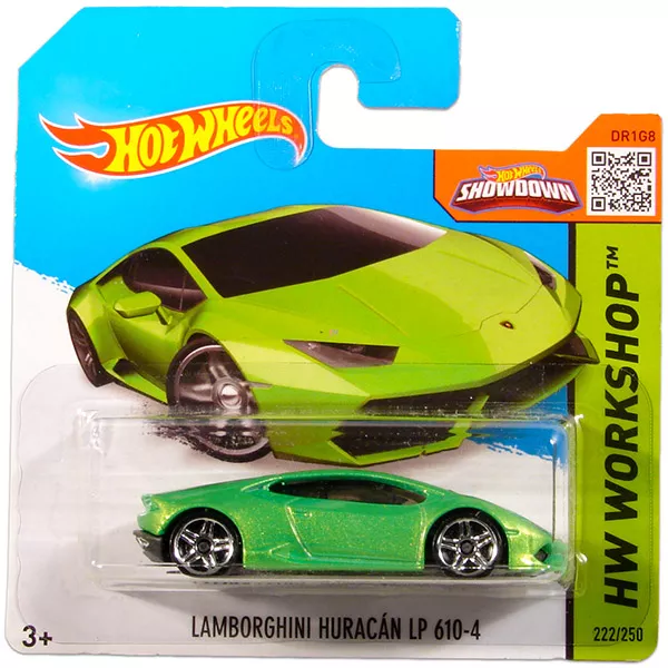 Hot Wheels Workshop: Lamborghini Huracán LP 610-4 kisautó