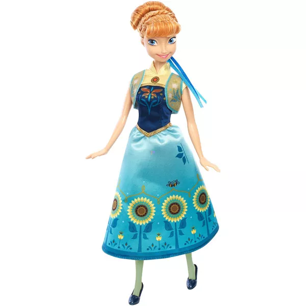 Disney hercegnők: Jégvarázs Anna baba nyári ruhában