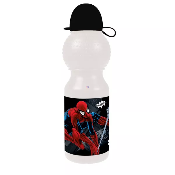 Spider-Man: sticlă de apă - 450 ml, alb