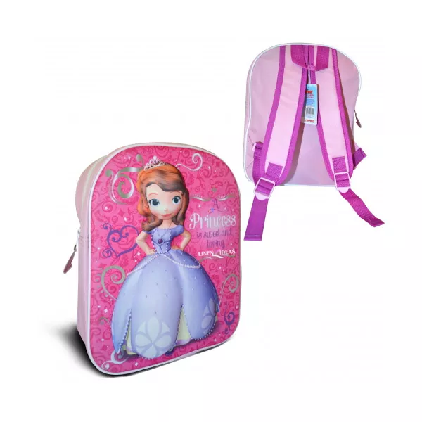 Disney hercegnők: Sofia hercegnő ovis hátizsák - rózsaszín