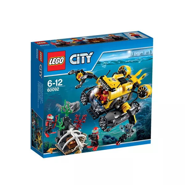 LEGO CITY: Mélytengeri tengeralattjáró 60092