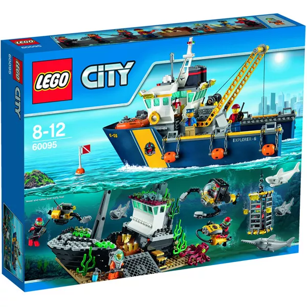 LEGO CITY: Mélytengeri kutatójármű 60095 - CSOMAGOLÁSSÉRÜLT