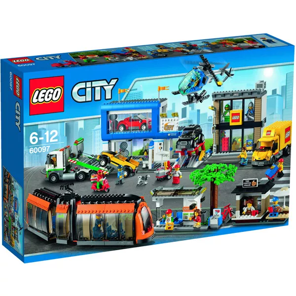 LEGO CITY: Nagyvárosi hangulat 60097 - CSOMAGOLÁSSÉRÜLT
