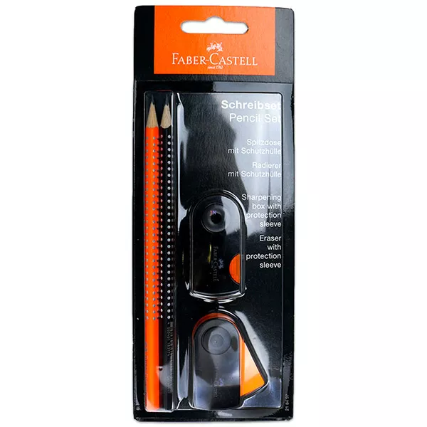 Faber-Castell grafitceruza szett - narancssárga-fekete