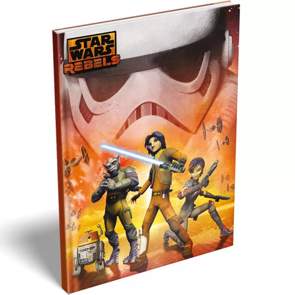 Star Wars: Rebels A5-ös notesz - narancssárga