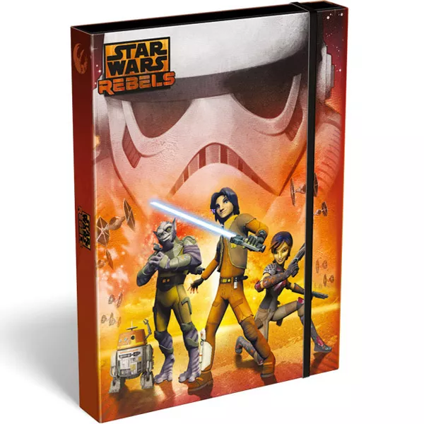 Star Wars: Rebels: A4-es füzettartó doboz - narancssárga