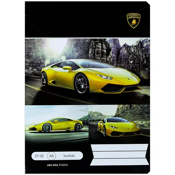 Lamborghini Huracán: A5-ös négyzetrácsos füzet - 27-32