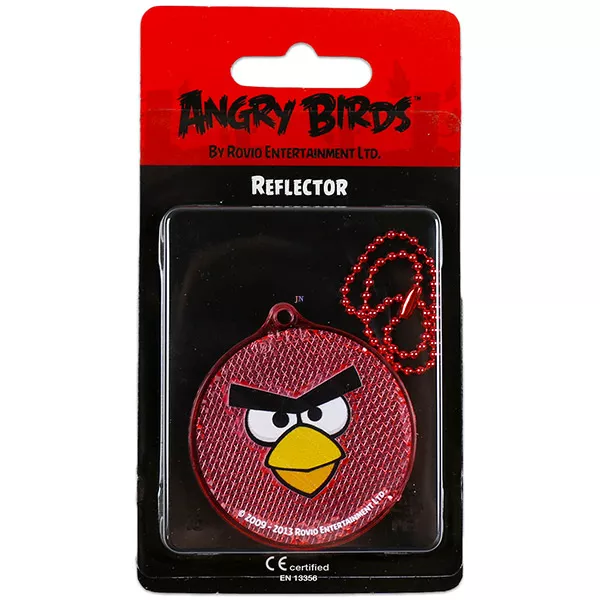 Angry Birds fényvisszaverő prizma - piros madár