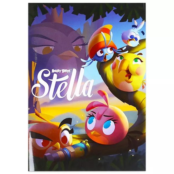 Angry Birds: Stella A5-ös 1. osztályos vonalas füzet - 14-32
