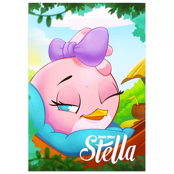 Angry Birds: Stella A5-ös 4.osztályos vonalas füzet - 21-32