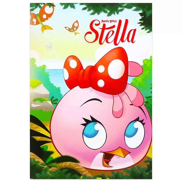 Angry Birds: Stella A5-ös négyzetrácsos füzet - 27-32