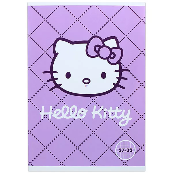Hello Kitty: A5-ös négyzetrácsos füzet - 27-32