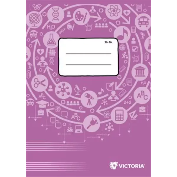 Victoria: A5-ös hangjegy füzet - 36-16