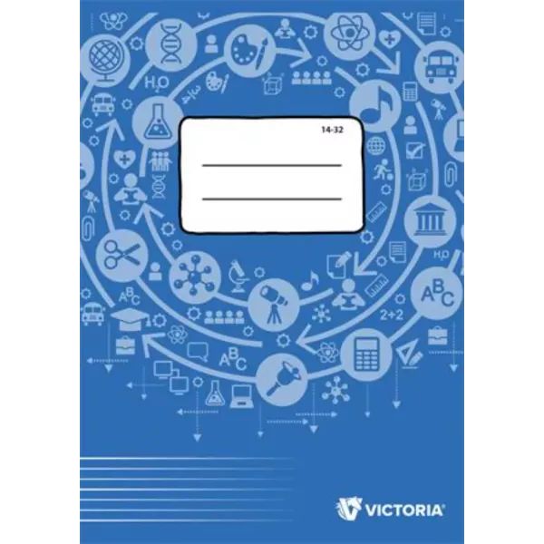 Victoria: A5-ös 1. osztályos vonalas füzet - 14-32