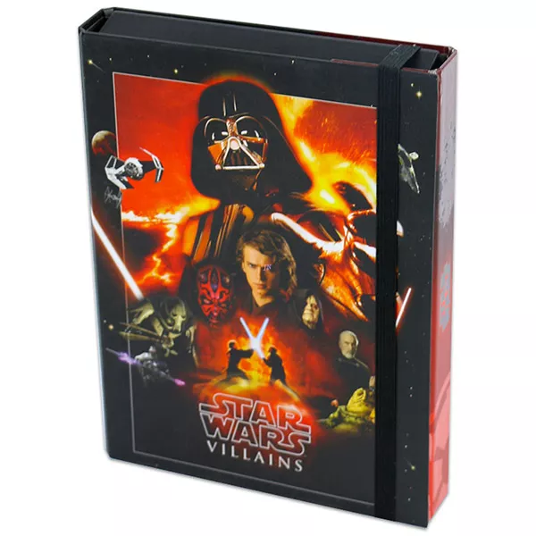 Star Wars: Villains A5-ös füzettartó doboz
