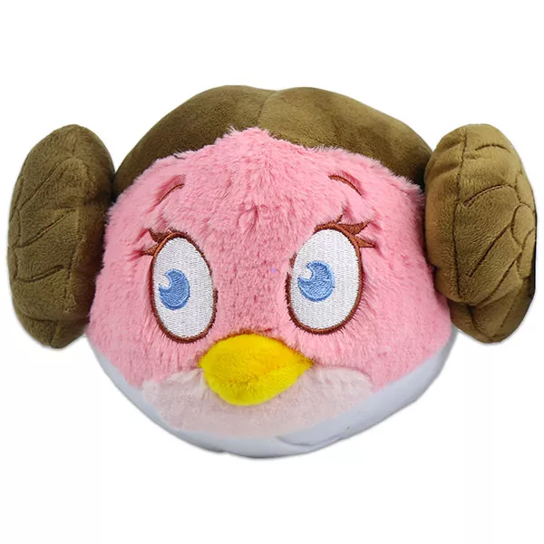 Angry Birds: Star Wars Plüss figura - Leia, 15 cm