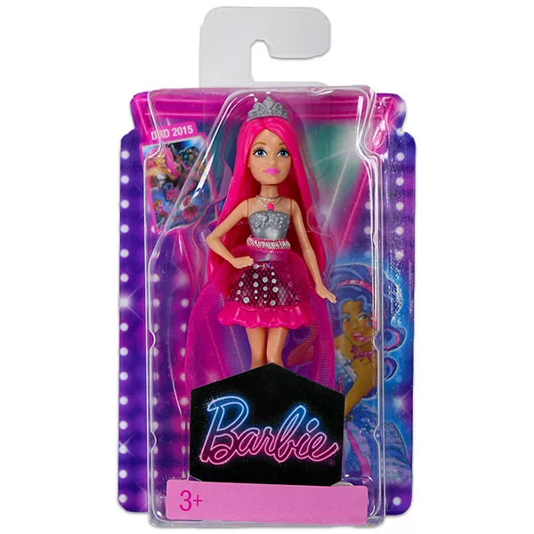 Barbie a Rocksztár hercegnő: Courtney mini baba