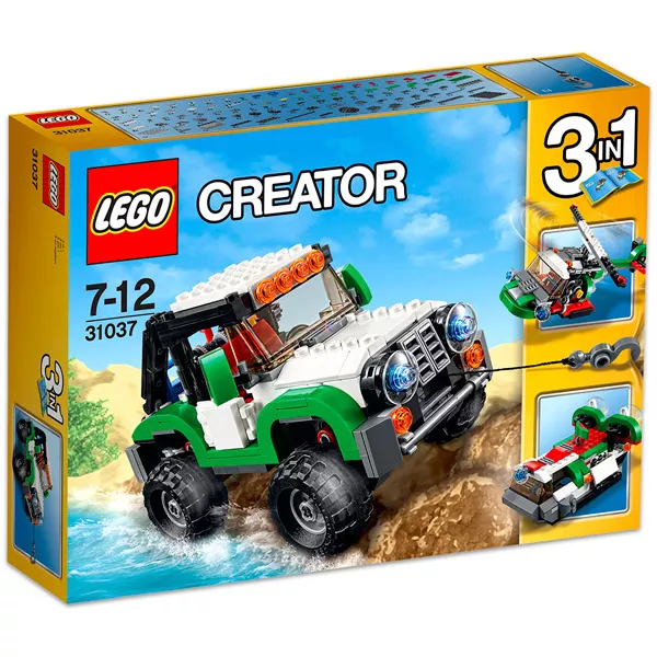 LEGO CREATOR: Kaland járművek 31037
