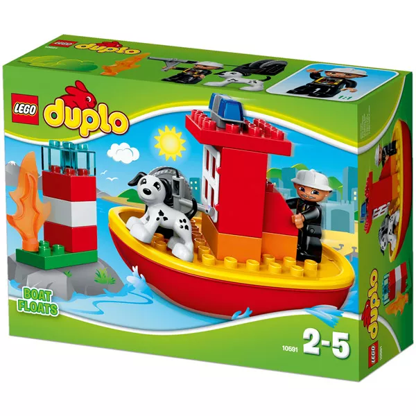 LEGO DUPLO: Tűzoltóhajó 10591