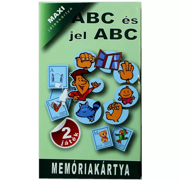 ABC és jel ABC memóriakártya
