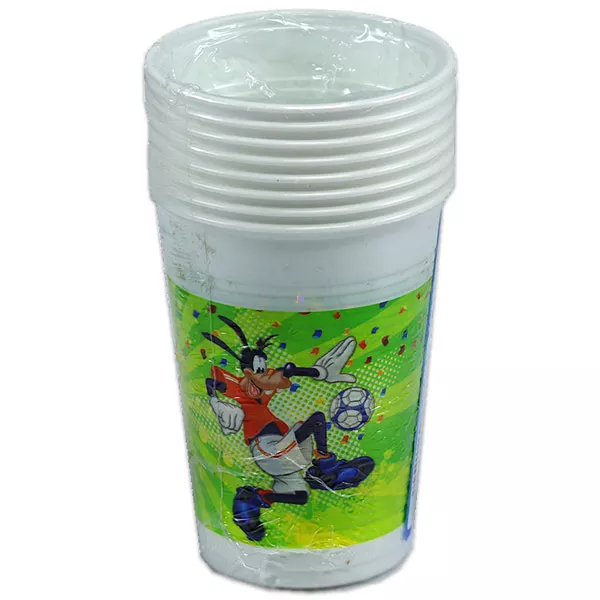Goofy műanyag pohár - 8 darabos