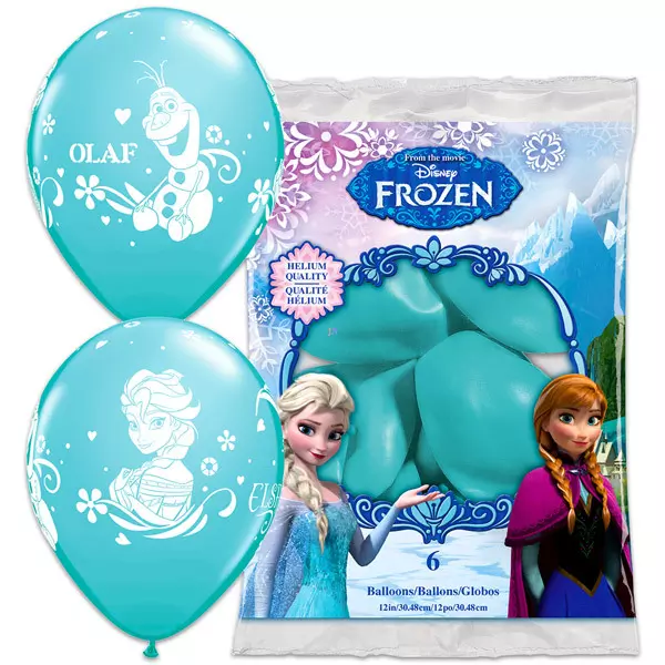 Frozen: baloane colorate - 6 buc.