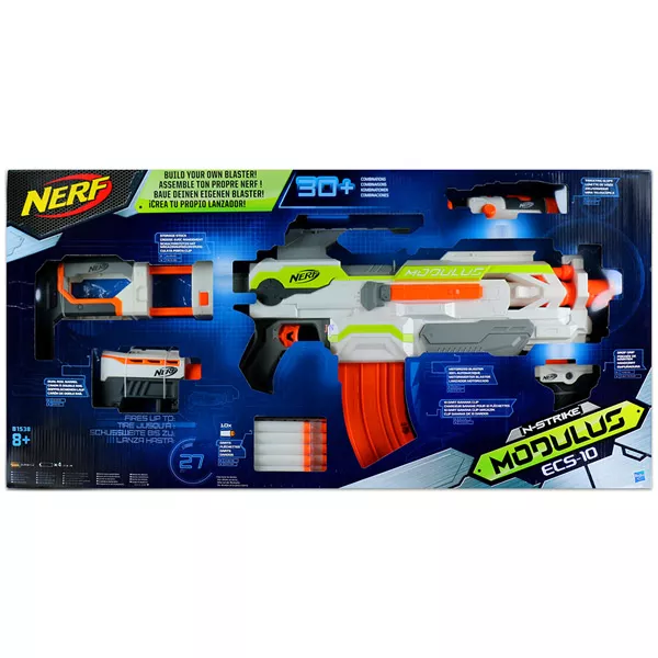 Nerf N-Strike: Modulus ECS10 szivacslövő puska készlet