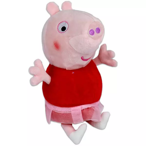 Peppa Pig: Pluş Purceluşa Peppa în fustă - 25 cm