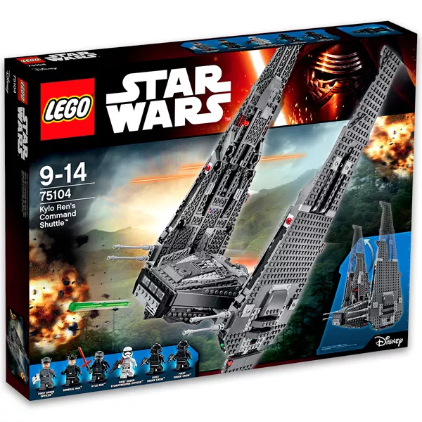 LEGO STAR WARS: Kylo Ren parancsnoki siklója 75104