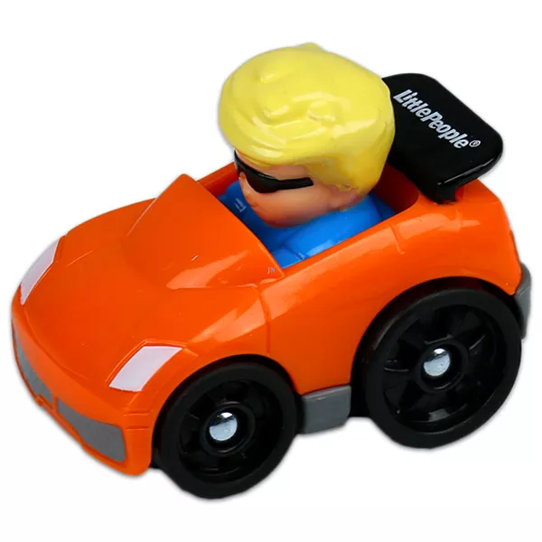 Little People: Wheelies - maşină de sport portocalie