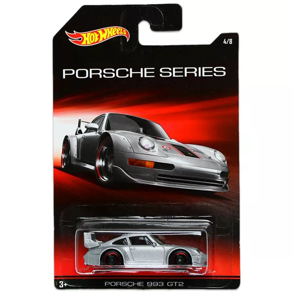 Hot Wheels: Porsche kisautók - Porsche 993 GT2 kisautó