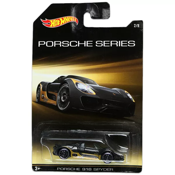 Hot Wheels: Porsche kisautók - Porsche 918 Spyder kisautó