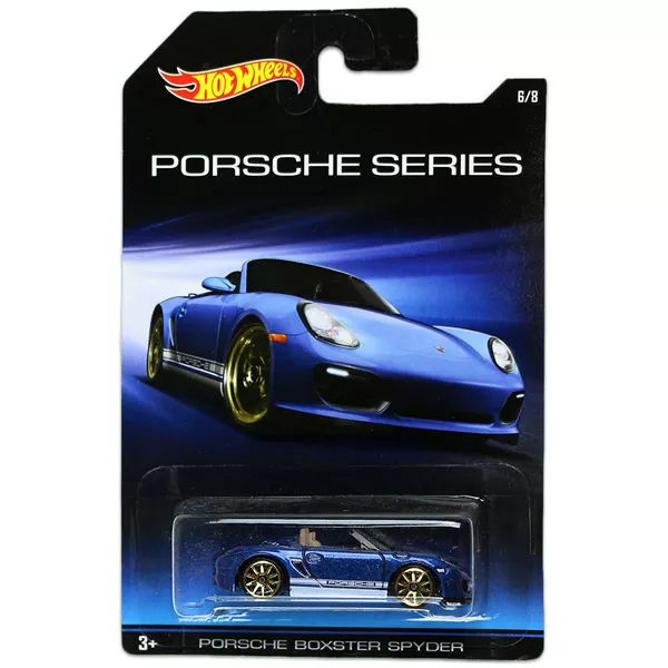 Hot Wheels: Porsche kisautók - Porsche Boxster Spyder kisautó