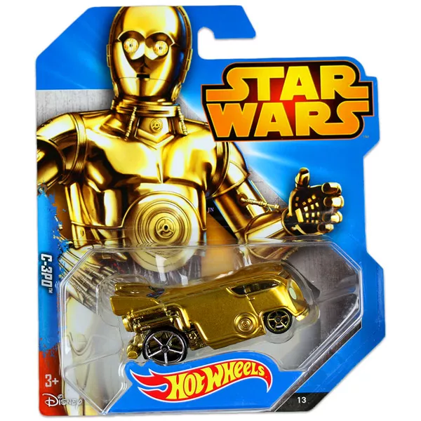 Hot Wheels: Star Wars kisautók - C-3PO